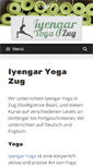 Mobile Screenshot of iyengar-yoga-zug.ch